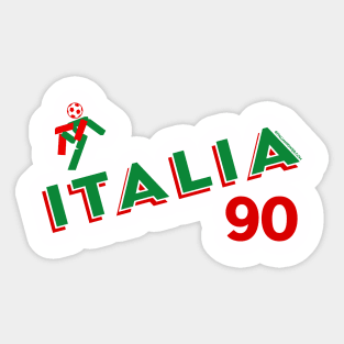 RETRO REVIVAL - ITALIA 90 Sticker